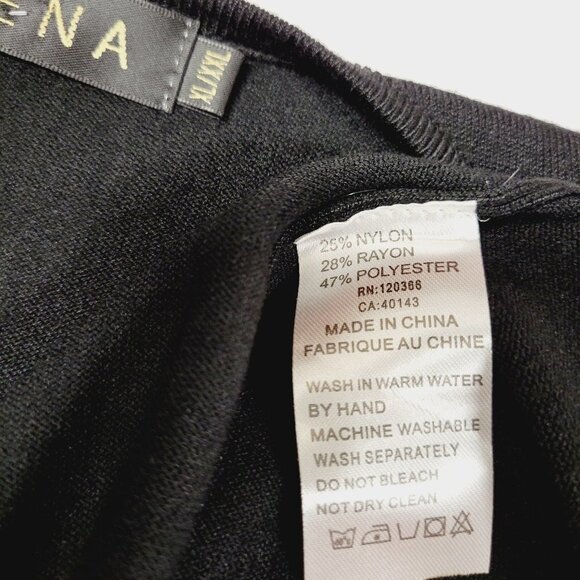 Sleeveless black Top or Blouse with sequins Sizes M / L / XL - New! - Picture 8 of 11